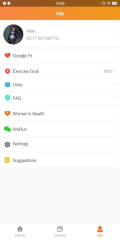FitCloudPro для Android — скриншот 4