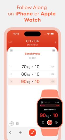 Fitsession: дневник тренировок для iOS — скриншот 4