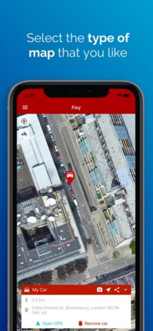 Fixy — найди мою машину для iOS — скриншот 2