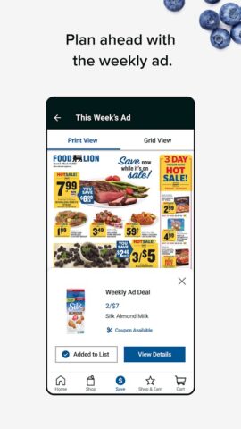 Food Lion для Android — скриншот 2