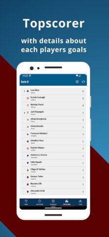 Football IT B для Android — скриншот 4