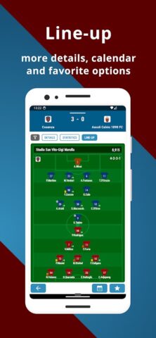 Football IT B для Android — скриншот 5