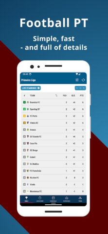 Football PT 1 для Android — скриншот 1