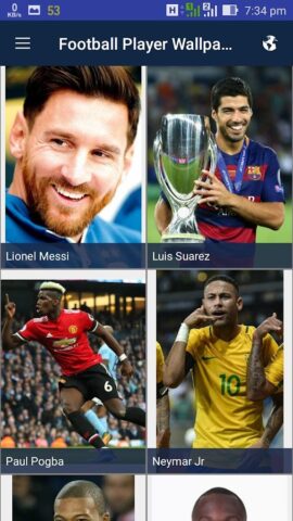 Футболисты обои для Android — скриншот 3