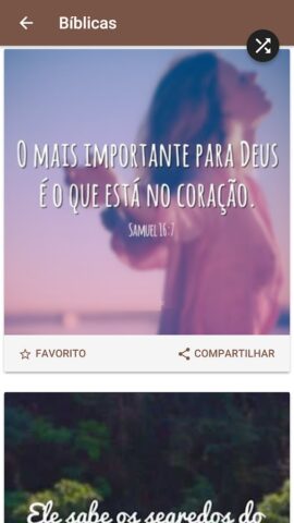 Frases Bíblicas:Lindas imagens для Android — скриншот 1