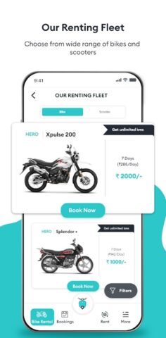 Freedo Rentals Bike Rental App для Android — скриншот 3