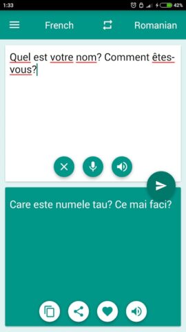 French-Romanian Translator для Android — скриншот 2