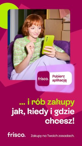 Frisco — zakupy z dostawą для Android — скриншот 1