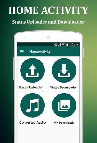 Full Video Status & Downloader для Android — скриншот 1