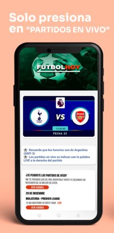 Futbol Hoy для Android — скриншот 4