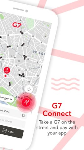 G7 TAXI Particulier — Paris для Android — скриншот 2