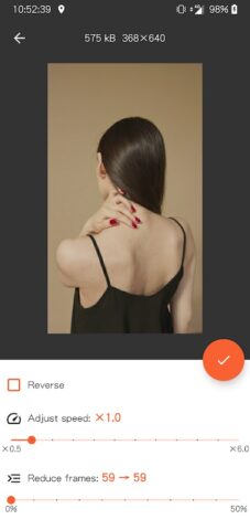 Создатель GIF, сжатие GIF для Android — скриншот 3
