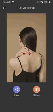 Создатель GIF, сжатие GIF для Android — скриншот 5