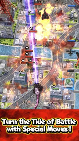 GODZILLA BATTLE LINE для Android — скриншот 5