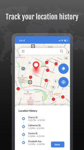 GPS Трекер для Android — скриншот 3