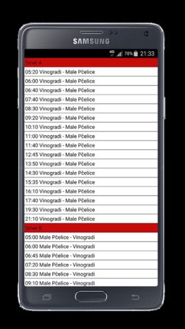 GSP Kragujevac для Android — скриншот 4