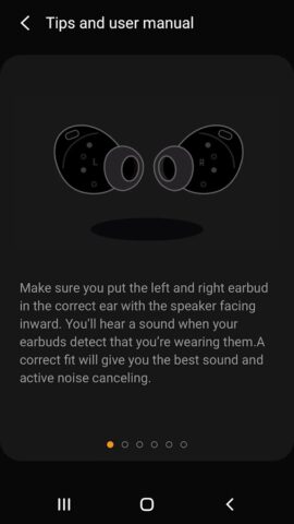 Galaxy Buds Pro Manager для Android — скриншот 3