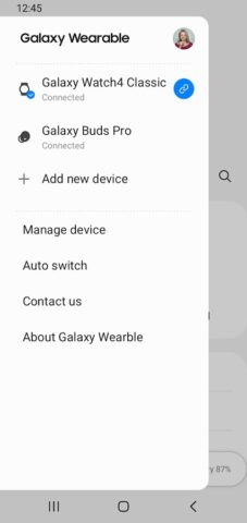 Galaxy Watch Manager для Android — скриншот 3