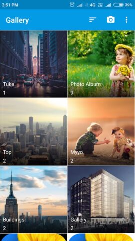 галерея для Android — скриншот 1
