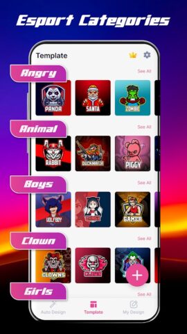 Генератор логотипов для eSport для Android — скриншот 5