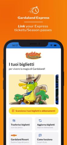 Gardaland Express для iOS — скриншот 2