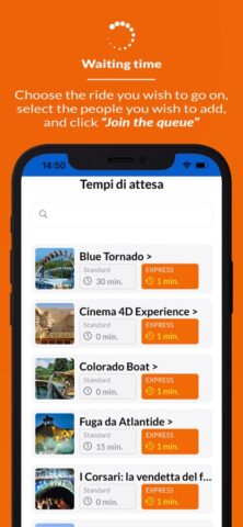 Gardaland Express для iOS — скриншот 3