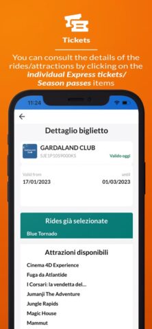 Gardaland Express для iOS — скриншот 5