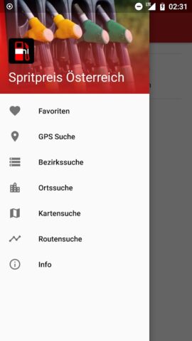Spritpreis Österreich & DE для Android — скриншот 1