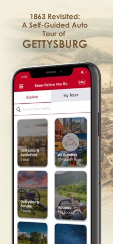 Gettysburg Battle Auto Tour для iOS — скриншот 2