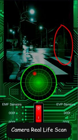 Ghost Detector Real Life Radar для Android — скриншот 2