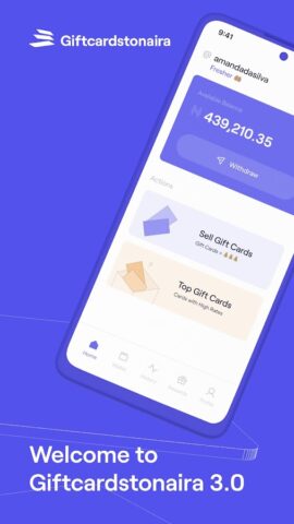 GiftCardsToNaira:Sell GiftCard для Android — скриншот 1