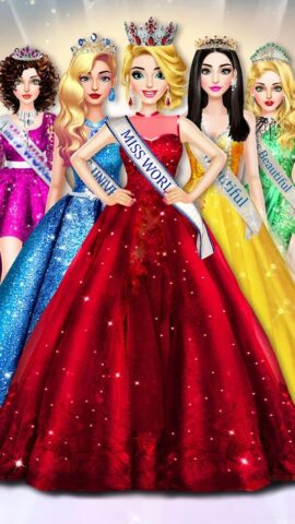 Стилист Девочки: Mодный Mакияж для Android — скриншот 1