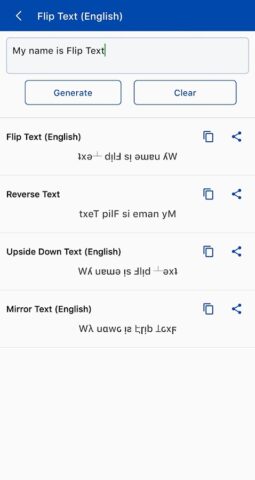 Glitch Text & Zalgo Text для Android — скриншот 5