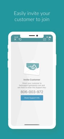 GoToAssist Remote Support для iOS — скриншот 2