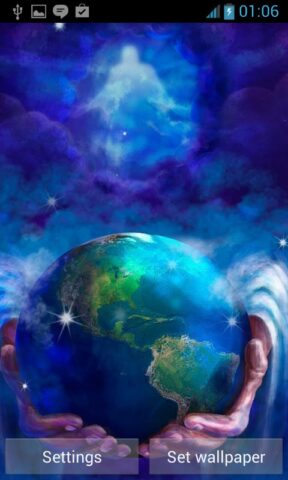 God Live Wallpaper для Android — скриншот 1