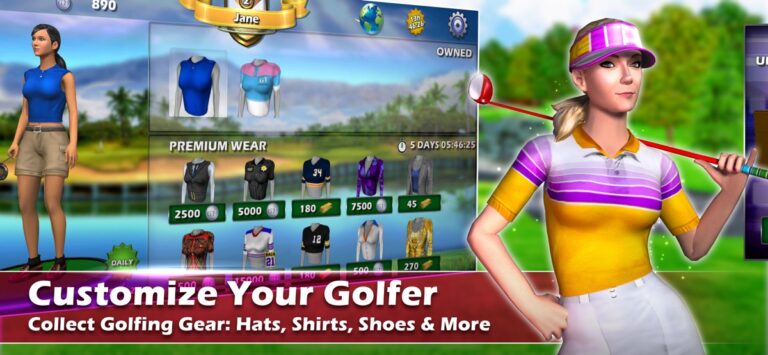 Golden Tee Golf: Online Games для iOS — скриншот 5