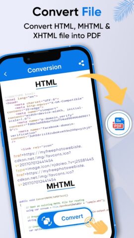 Средство просмотра HTML/MHTML для Android — скриншот 3
