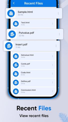 Средство просмотра HTML/MHTML для Android — скриншот 4