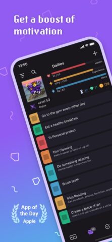 Habitica: Gamified Taskmanager для iOS — скриншот 1