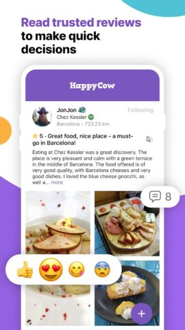 HappyCow — Vegan Food Near You для Android — скриншот 4