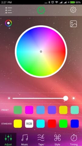HappyLighting для Android — скриншот 2