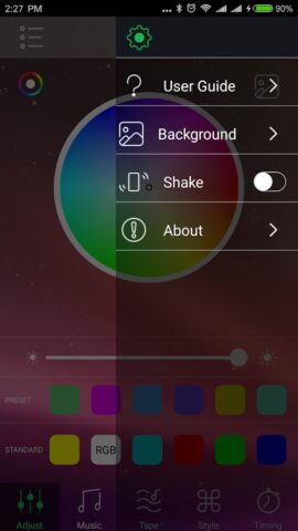 HappyLighting для Android — скриншот 4