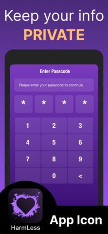 HarmLess: Self Harm Tracker для iOS — скриншот 3