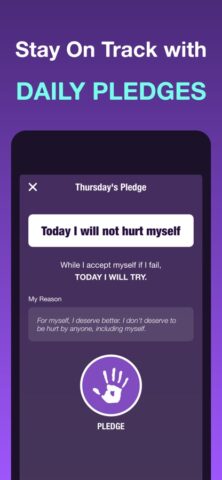 HarmLess: Self Harm Tracker для iOS — скриншот 4