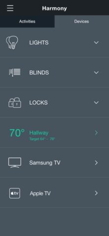 Harmony® Control для iOS — скриншот 2