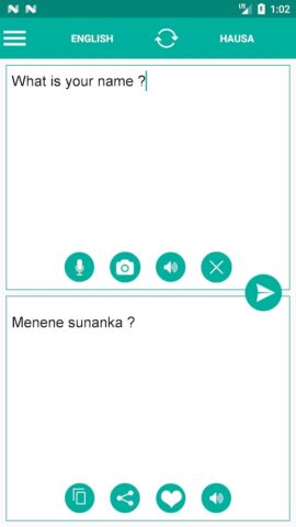 Hausa English Translator для Android — скриншот 1