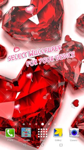 Живые Обои Сердце для Android — скриншот 3