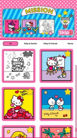 Hello Kitty: Раскраска — скриншот 2