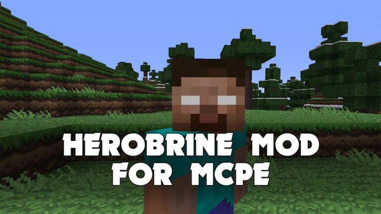 Herobrine Mod for Minecraft PE для Android — скриншот 1