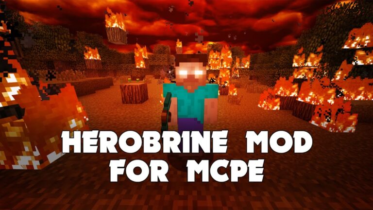 Herobrine Mod for Minecraft PE для Android — скриншот 3
